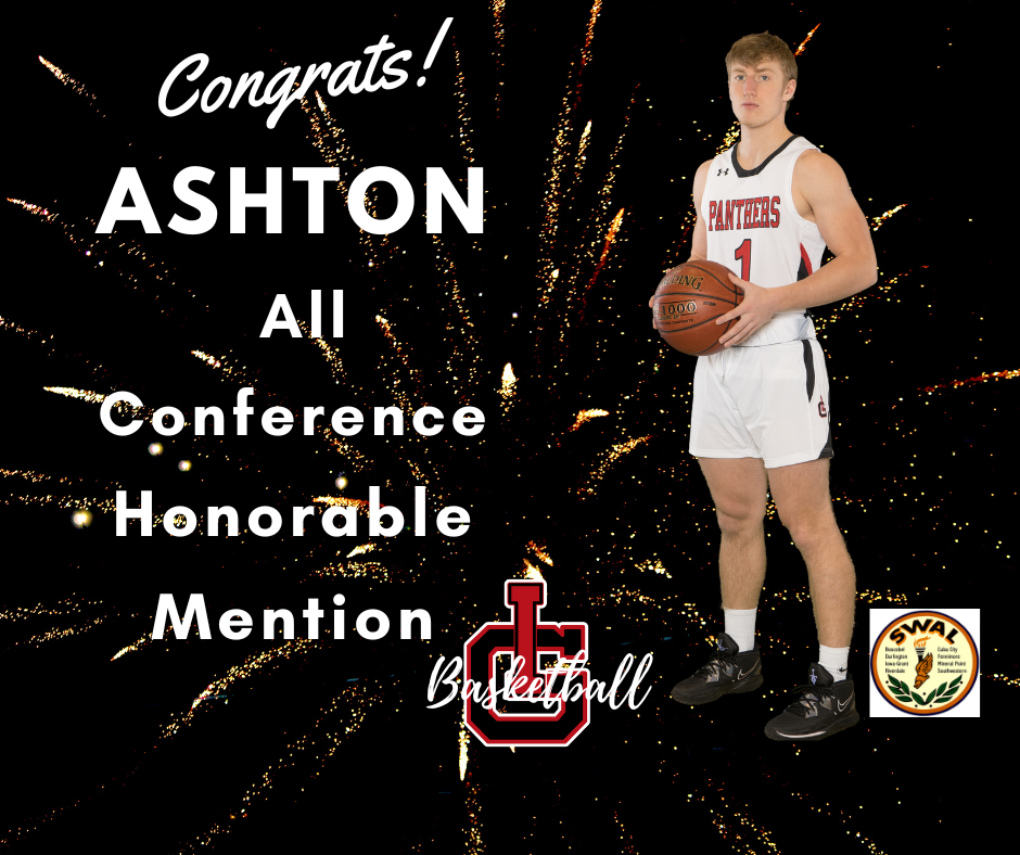 Congratulations to Ashton S. and Cyle S. on being selected for SWAL All Conference Boys Basketball Team.   